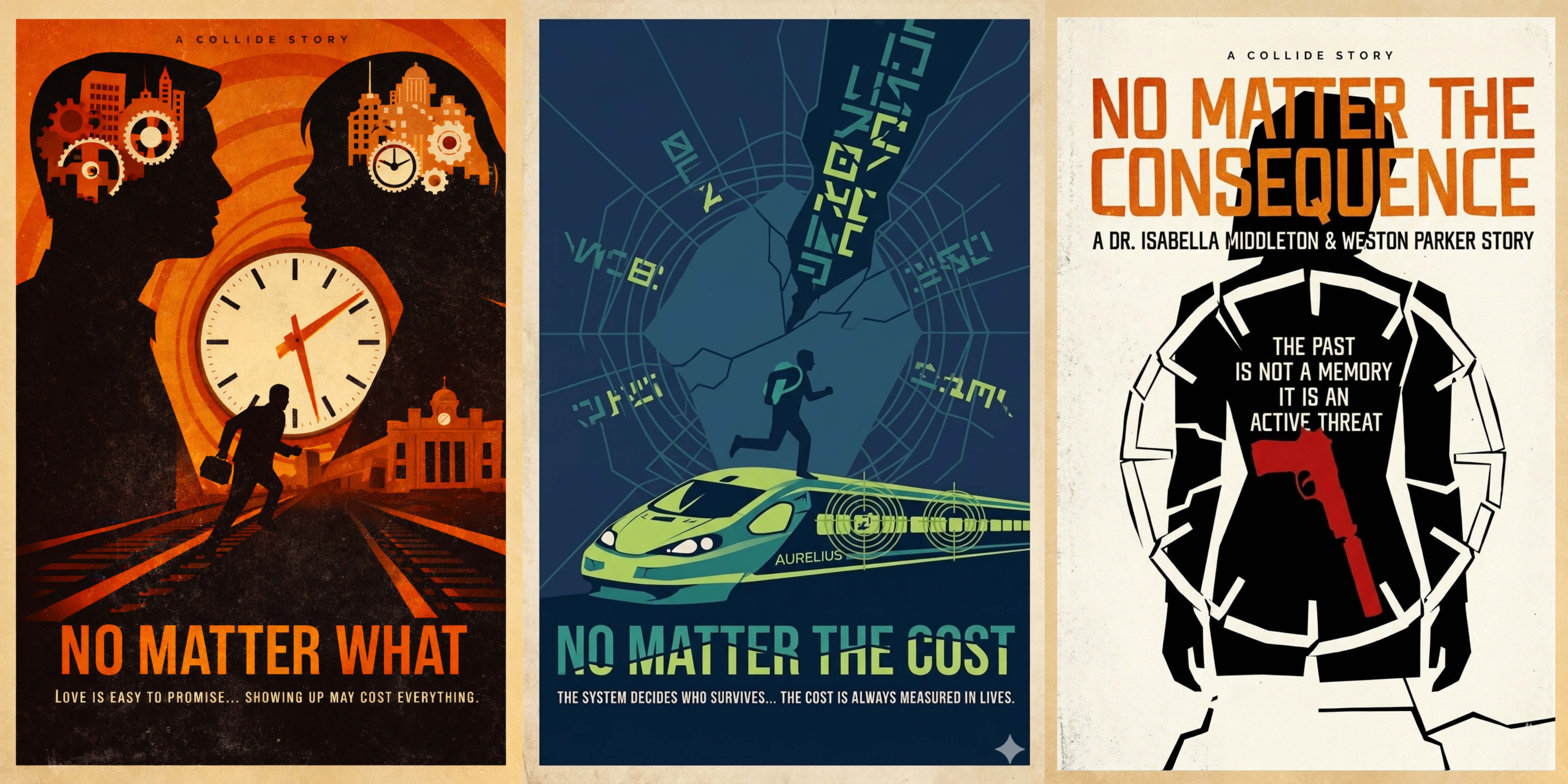 Behind the Book: If Saul Bass Designed Collide Series Book Covers